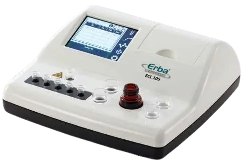 Erba ECL-105 coagulation analyzer at NADL Healthcare